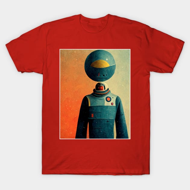 Vintage Robot T-Shirt by kukuruzka